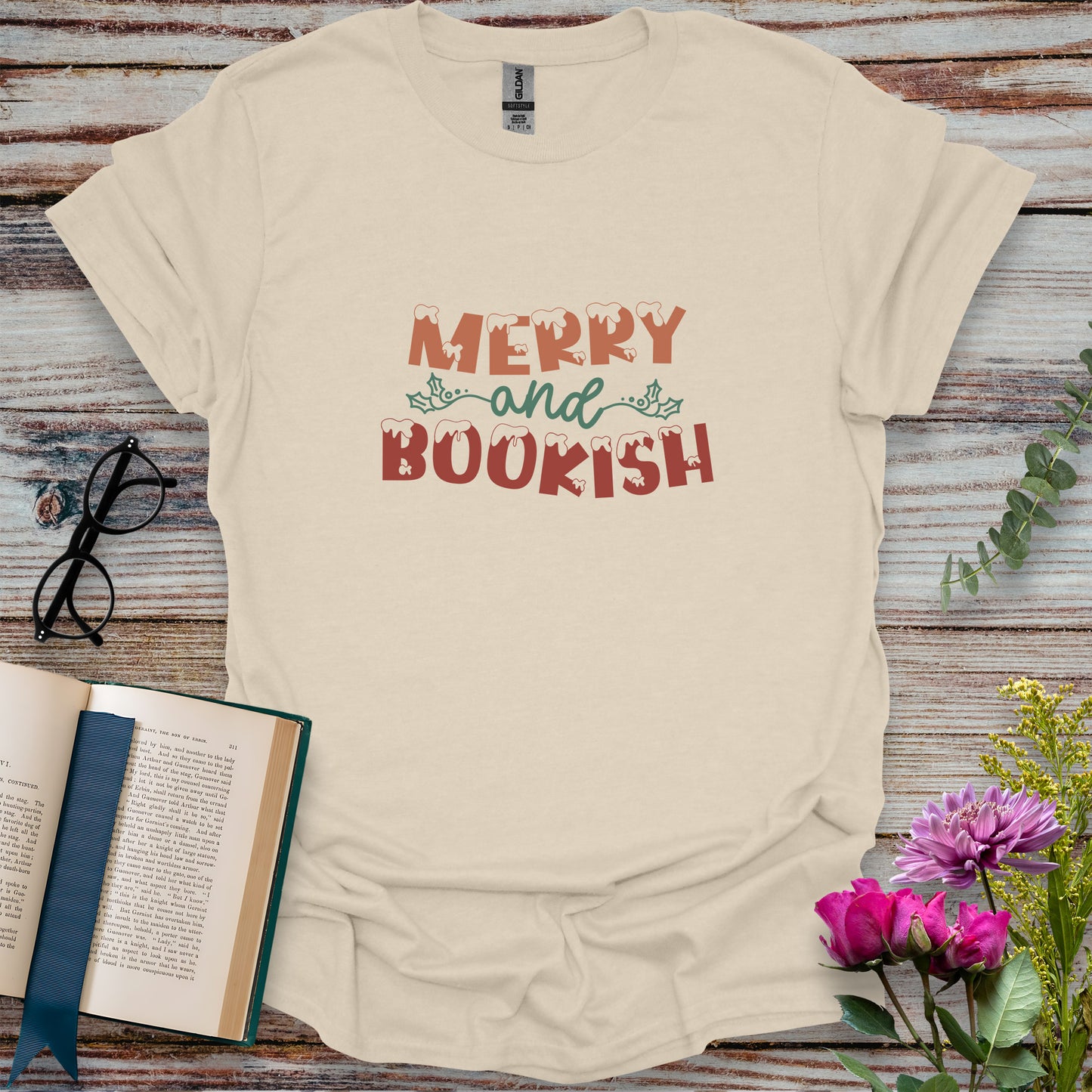 Merry and Bookish T-shirt