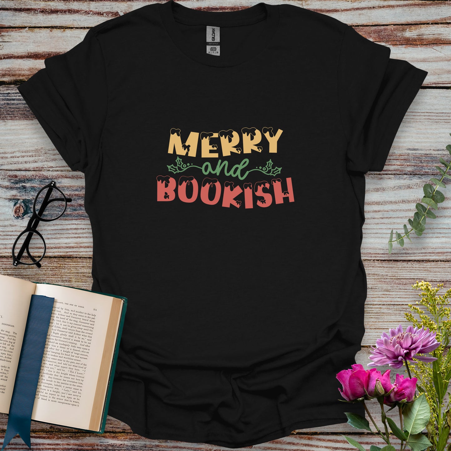 Merry and Bookish T-shirt