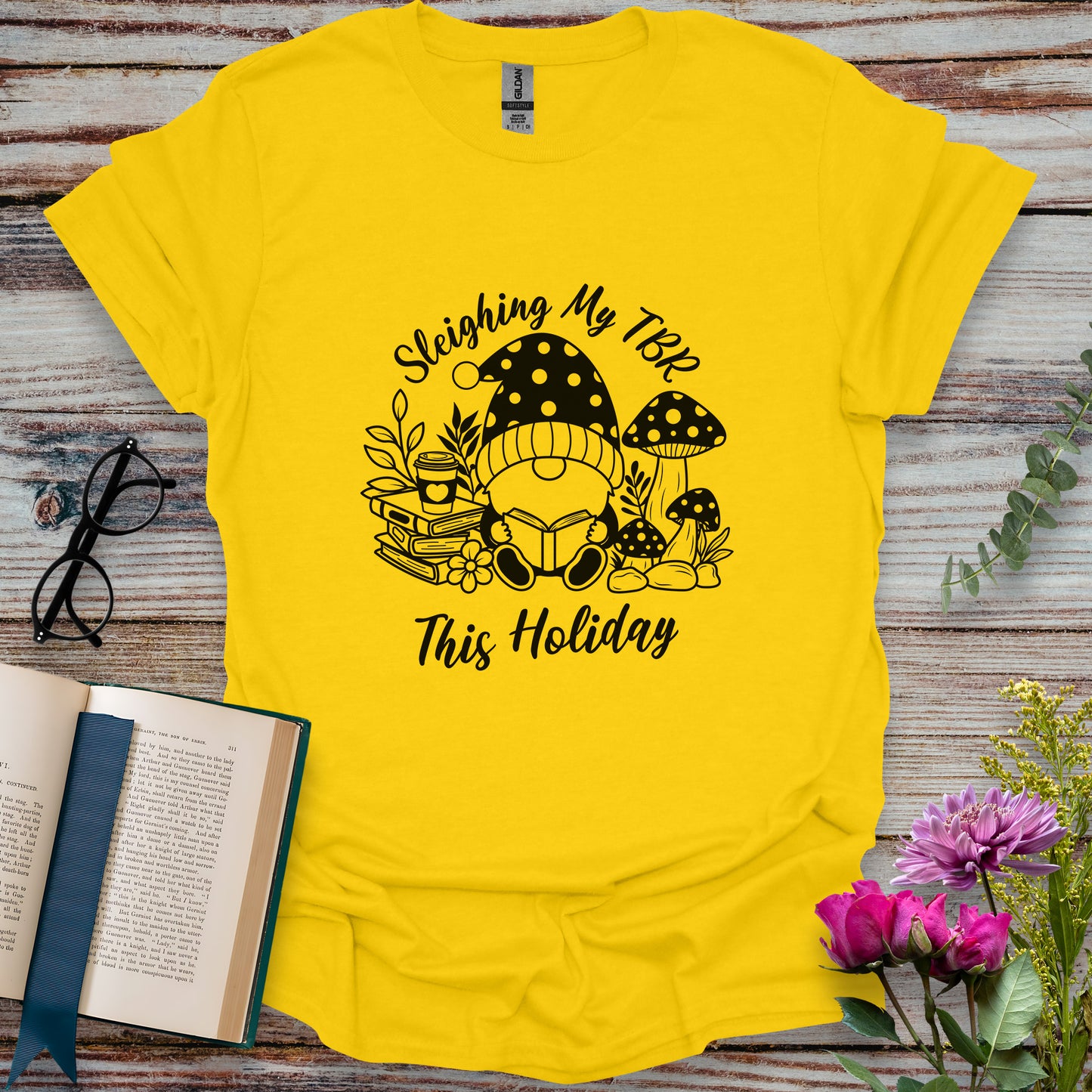 Sleighing My TBR This Holiday T-shirt