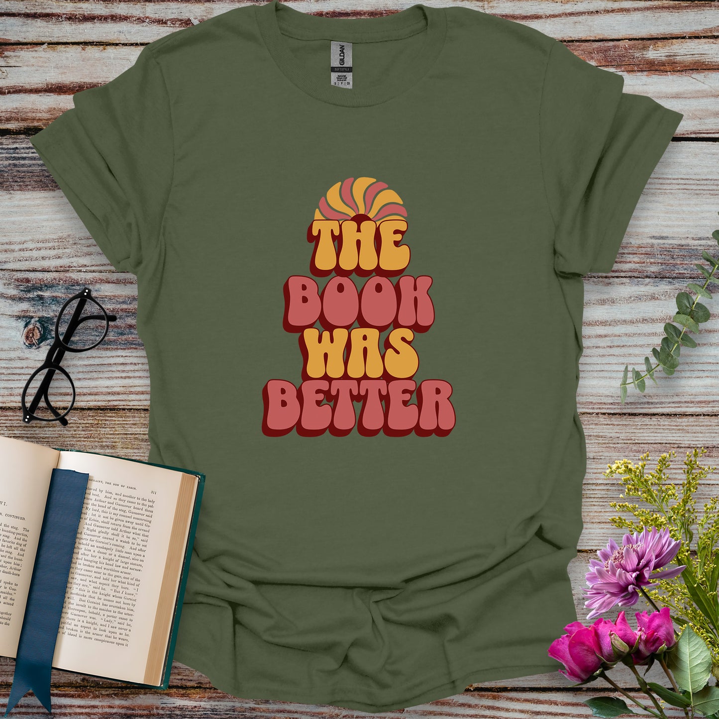 The Book Was Better T-shirt