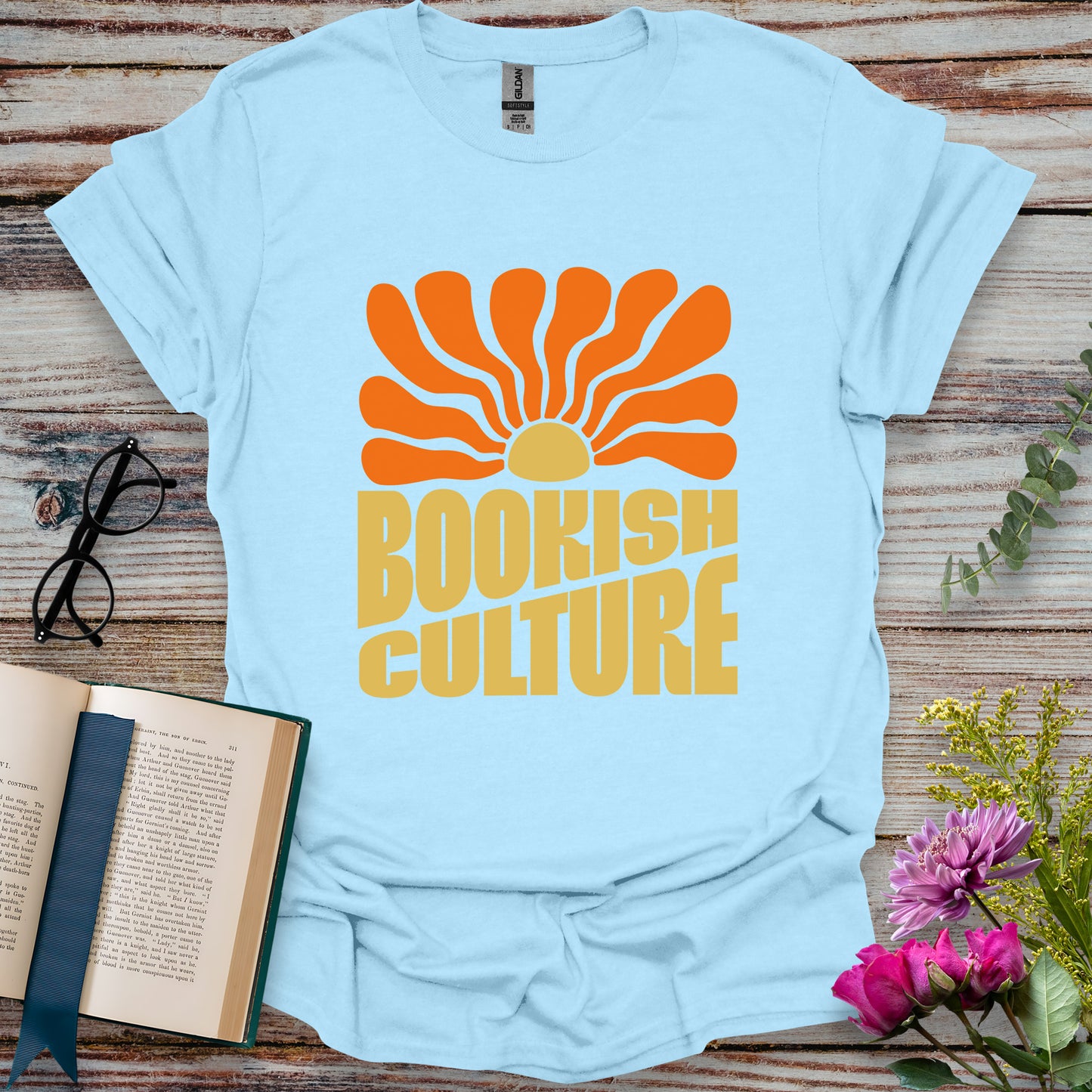 Bookish Culture Enthusiast T-shirt