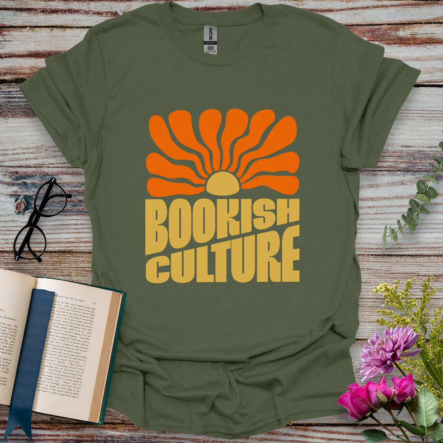 Bookish Culture Enthusiast T-shirt