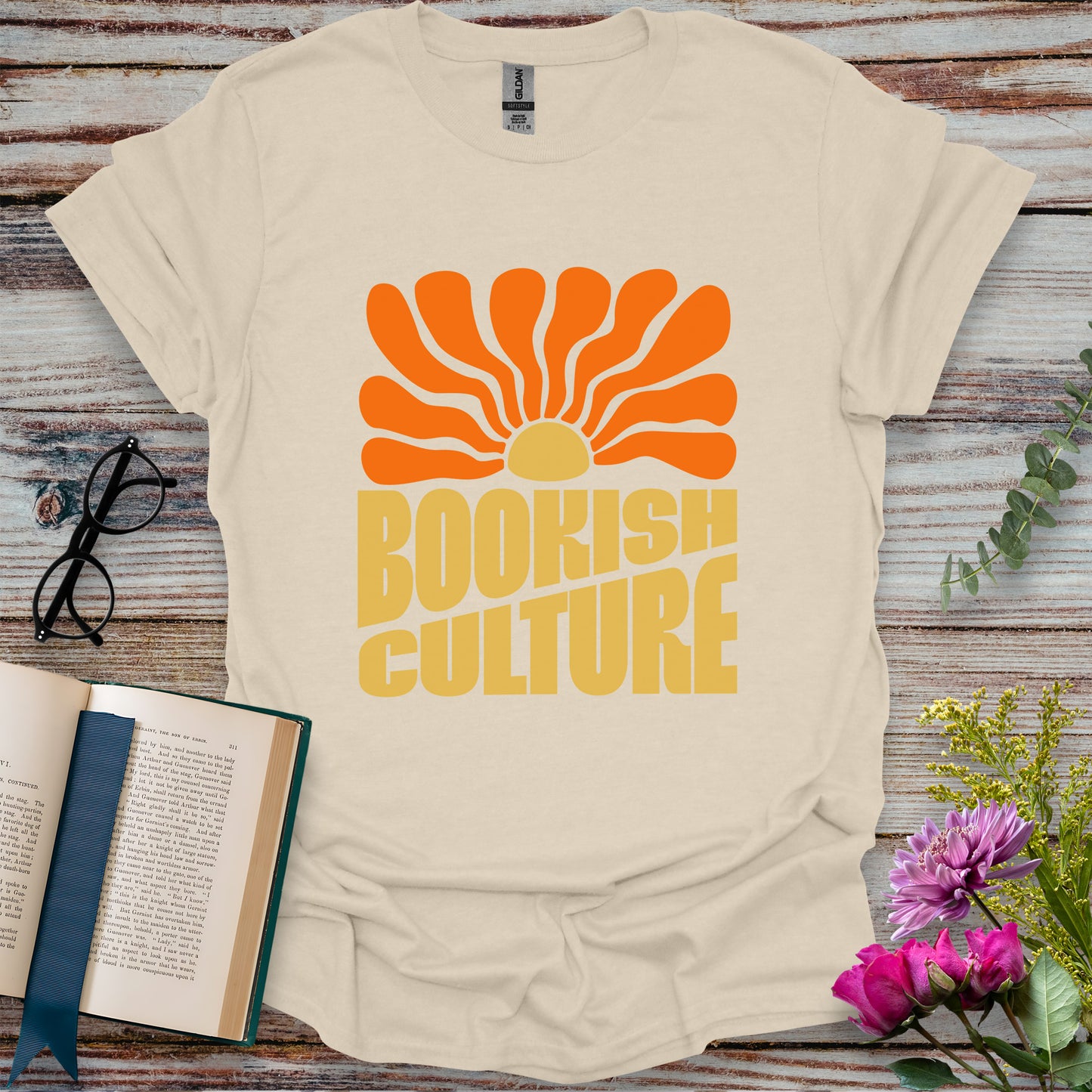 Bookish Culture Enthusiast T-shirt