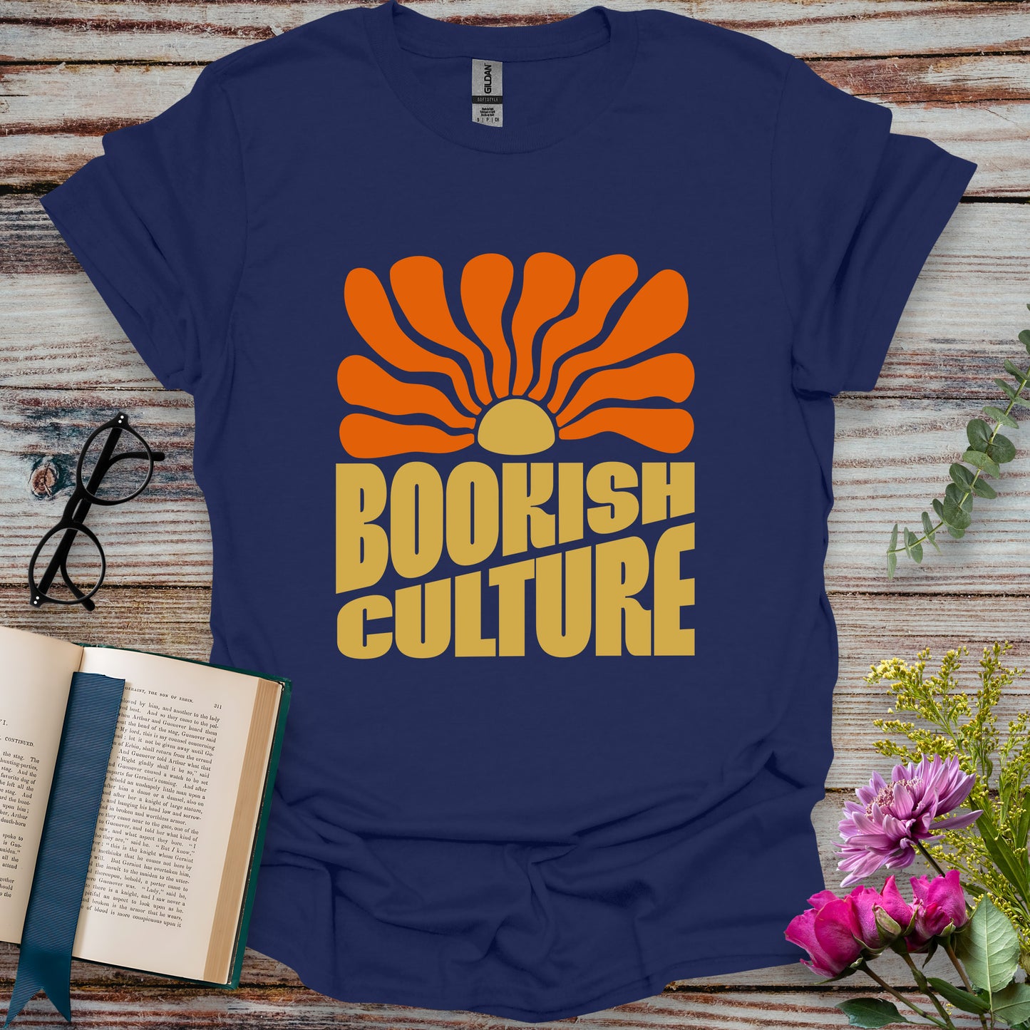 Bookish Culture Enthusiast T-shirt