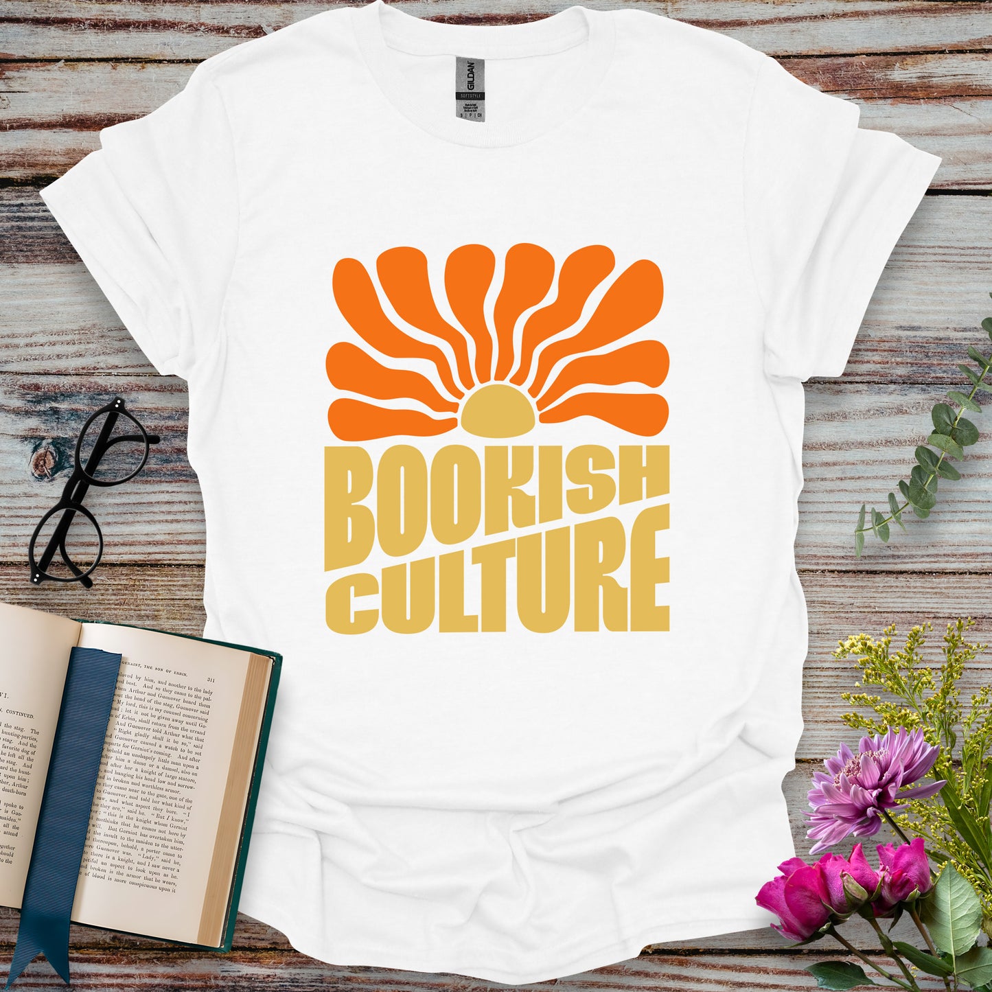 Bookish Culture Enthusiast T-shirt