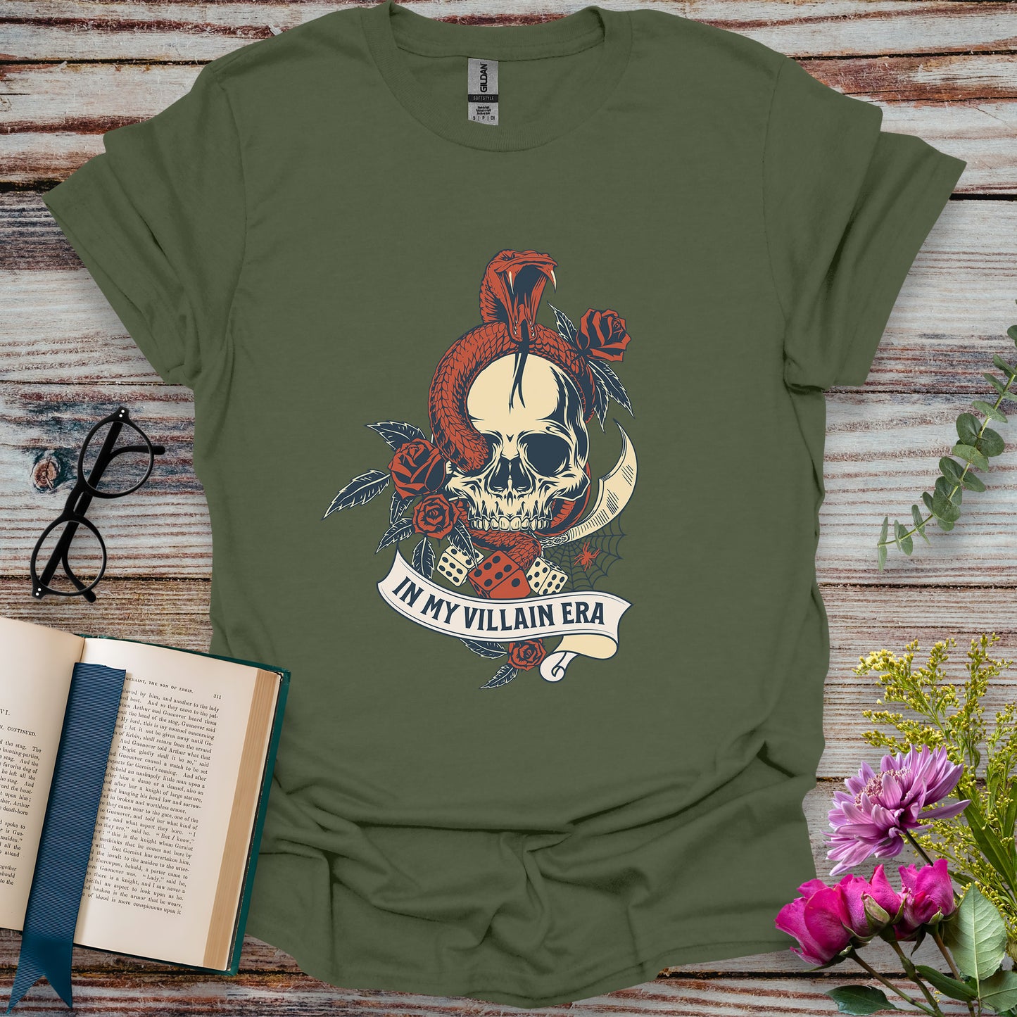 In My Villain Era Book Lover T-shirt